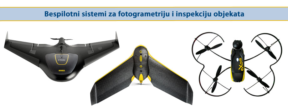 Bespilotni sistemi za fotogrametriju i inspekciju objekata