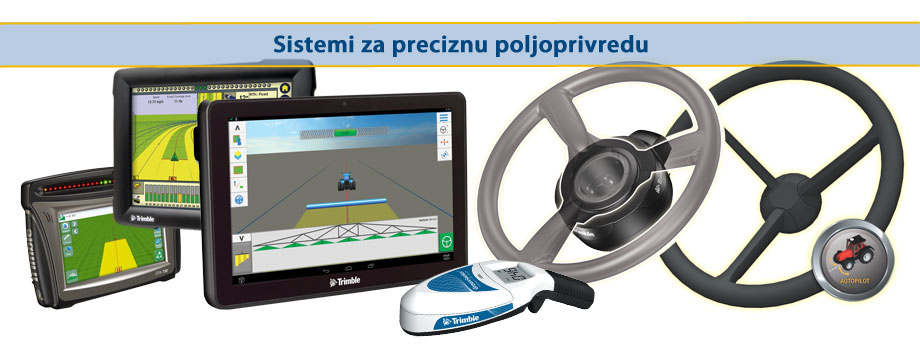Trimble sistemi za preciznu poljoprivredu